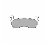 Plaquettes de frein Semi-Metallic LP259 DELPHI pour NISSAN MICRA I