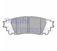 DELPHI LP3171 Plaquettes de frein