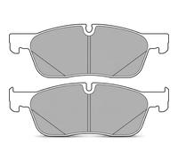 Plaquettes de frein Semi-Metallic LP3188 DELPHI pour JAGUAR LAND ROVER
