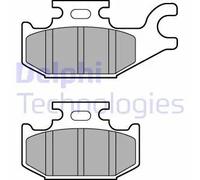 Plaquettes de frein Semi-Metallic LP3191 DELPHI pour RENAULT TWIZY
