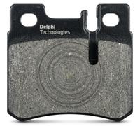 Plaquettes de frein Semi-Metallic LP946 DELPHI pour MERCEDES-BENZ 190 CLASSE E