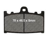 Ebc Epfa-hh Series Epfa158hh Sintered Brake Pads Noir
