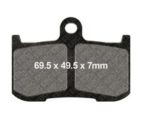 Ebc Epfa-hh Series Epfa347hh Sintered Brake Pads Noir