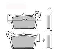 PLAQUETTES DE FREIN SINTER-TECH POUR SUZUKI RM Z250-450 RMS APRILIA RXV 4.5-5...