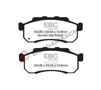 PLAQUETTES DE FREIN TT POUR HONDA MUV 700>9 DX EBC FA477TT 09>09