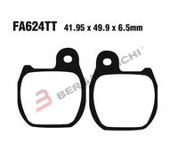 EBC Brakes FA624TT Plaquettes de frein