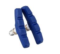 Plaquettes de frein vélo 8 paires for vélos pliants et électriques montagne blocs en V durables chaussures cyclisme(Blue)