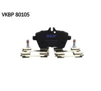 Plaquettes de frein VKBP 80105 SKF pour MERCEDES-BENZ