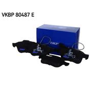 SKF Plaquettes de frein VKBP 80487 E Avant – Contact de signal d'usure inclus – Épaisseur 20,4 mm
