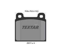 PLAQUETTES DE FREIN VW P. T1/T2/OPEL REKORD/COMMODORE/DB W108/W110/W115/FORD TAU