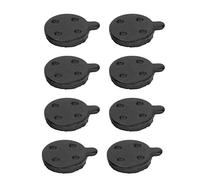 Plaquettes de Freins à Disque de Vélo, 4 Paires de Plaquettes de Vélo Semi-métalliques de Rechange pour Disque de Rechange de Plaquettes de Rotor pour Disque de 10 Pouces électrique