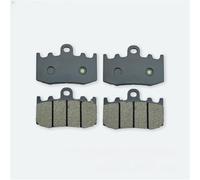 Plaquettes de Freins Avant Compatible Avec R1100S Sans ABS 2000-2006 Sans ABS Intégré 2001-2005 R850RT 2006 Plaquettes Frein Avant Arrière Pour Moto(Front)