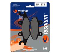 Plaquettes de freins Tecnium route organique - MA378
