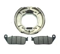 Plaquettes de friction Jeu De Plaquettes Frein Avant Arrière Pour Moto Pour YAMAHA YP125C/E Majesty 2005 YP125F1 2002-2009 YP125E YP 125C 125E