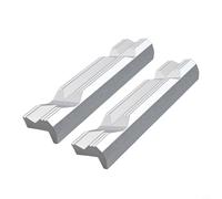 Plaquettes de mâchoires d'étau non marquantes de 15,2 cm avec aimants puissants pour travail des métaux - Inserts en alliage d'aluminium avec revêtement en nylon souple pour perceuse et presse (12,7