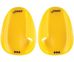 Plaquettes de natation finis agility paddle floating yellow l