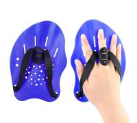 Plaquettes de Natation Professionnelles pour Adultes/Adolescents/Enfants - Paire d'Entraînement Vortex Bleu - Améliore Technique Vitesse et Résistance Compétition Piscine, Maîtres & École de Natation