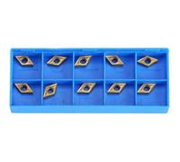 Plaquettes de tournage en carbure de tungstne DCMT5151 revtues multicouches pour tour commande couleurs multiples Largeight