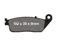Plaquettes EBC Epfa EPFA226HH 732.19.87 pour Honda 750 CB F2 Seven Fifty