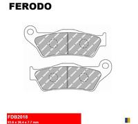 Plaquettes Ferodo de frein avant - BMW G450 X 2008-2010