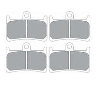 Plaquettes Ferodo de frein avant pour Yamaha MT-07 Tracer 700 / ABS/GT millésimes 2016, 2017, 2018, 2019, 2020