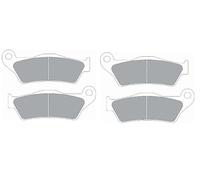 Plaquettes Ferodo de frein avant pour Yamaha XT-Z 700 Tenere millésimes 2019, 2020, 2021