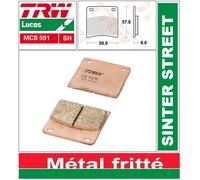 Jeu de plaquettes de frein TRW MCB591