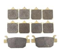 Plaquettes Frein Avant Et Arrière pour B&enelli pour TRK502 pour TRK502X pour TRK 502 pour Leoncino 500 pour BJ500 Moto Avant Arrière Frein Plaquettes Pièces Disque(5 Pair 1 Sets)