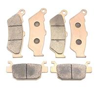 Plaquettes Frein Avant Et Arrière Pour B&enelli Pour TRK502 X Pour TRK 502 X 2017-2020 Moto Avant Arrière Frein Plaquettes Pièces Disque Cuivre Frittage(3 pair 1 sets)