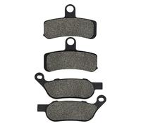Plaquettes Frein Avant Et Arrière pour H&Arley FXDB Street Bob 2008 2009 2010 2011 2012 2013 2014 2015 2016 2017 Jeu De Plaquettes De Frein Avant Et Arrière(Front and Rear)
