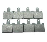 Plaquettes Frein Avant Et Arrière pour Kawasaki ZX1400 Ninja ZX-14R Édition Spéciale 2013 ZX1400 Ninja ZX-14R ABS 2012-2019 ZX14R Plaquettes De Frein Avant Et Arrière(4 X Front Brake Pads)