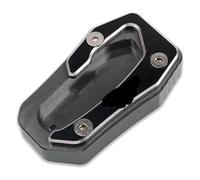 Plaquettes Frein Avant Et Arrière pour Y&amaha pour T-Max pour TMAX 530 SX DX ForTMAX530 2017-2023 Plaque Support Béquille Moto Extension Aluminium Extension Pied Béquille Latérale(Titanium)