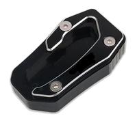 Plaquettes Frein Avant Et Arrière pour Y&amaha pour T-Max pour TMAX 530 SX DX ForTMAX530 2017-2023 Plaque Support Béquille Moto Extension Aluminium Extension Pied Béquille Latérale(Noir)