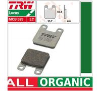 Jeu de plaquettes de frein TRW MCB535