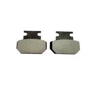 Plaquettes frein moto Plaquettes de frein à disque universelles avant et arrière pour scooter électrique Citycoco pièces de rechange pour scooter pour 50cc(1 pair)