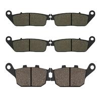 Plaquettes Frein Moto Plaquettes Disque Frein Plaquettes De Frein Avant Et Arrière Pour CBF 600 2004-2006 Pour CBF600 Pour ABS 2004-2006 Pour CBF1000 Pour CBF 1000 2006-2009(Front and Rear)