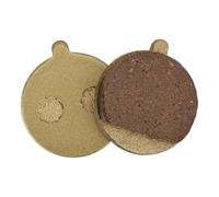 Plaquettes Frein Scooter Électrique pour Segway pour Ninebot ZT3 / Pro Roues Avant Et Arrière Freins À Disque Semi-entièrement Métalliques Pièces Plaquettes de Frein(Front Full Metal)