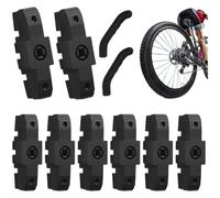 Plaquettes Frein Vélo Route Légères 11g pour magura pour HS Plaquettes | Compatible HS11 HS22, composé caoutchouc pour premium, freinage , durée de vie étendue, noir