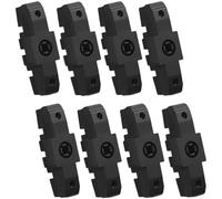 Plaquettes Frein Vélo Route Légères 11g pour magura pour HS Plaquettes | Compatible HS11 HS22, composé caoutchouc pour premium, freinage , durée de vie étendue, noir