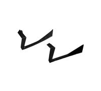 Plaquettes Mentonière Nolan N70-2 X Bleu Cayman Métal