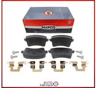 Plaquettes pour Audi A4 Q5 Pr Numéro 1KW 4 Pièce HPS Charbon Revêtements Arrière