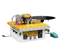 Plaqueuse de bord portable avec affichage numérique intelligent de la température, alimentation automatique du ruban adhésif et coupure automatique, basculement entre lignes droites et courbes pour un