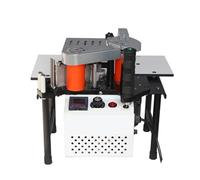 Plaqueuse De Chants Portative MY50 For Le Travail Du Bois, 1200W, PVC, Manuelle, Collage Double Face AméLioration De La Vitesse Et De L'Efficacité(Add cutter)