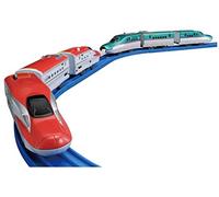 Plarail E5 Shinkansen et E6 Shinkansen ensemble consolidé