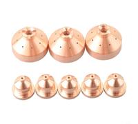 Plasma 600 Pièces de rechange pour chalumeau de coupe - Kit de 8 pièces avec 5 buses 120826 et 3 capuchons de protection 120828 pour chalumeau portatif PMX 600