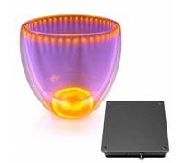 Plasma Cup Shaped Light, Shaped Artificial Plasma Light
