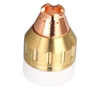 Plasma Cutting Nozzle Guard | Full Cap Prevents Splashing & Blowback | P80 Torch Nozzle Cover for Metal Sheet Cutting | Copper & CrZrCu Construction