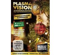 Plasma Vision - Weihnachtliches Kaminfeuer