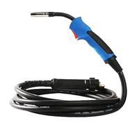 PLASMARGON MIG MB15AK Lot de tuyaux de torche de soudage type Binzel à tête flexible raccord euro-central pour poste de soudage MIG MAG au dioxyde de carbone, 2,5 m