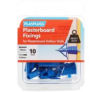 Plasplugs HCF110 Lot de 10 vis de fixation pour plaque de plâtre